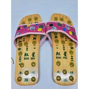 Acupoint Massage Slippers Sandal For Men Women Feet Chinese Acupressure Therapy